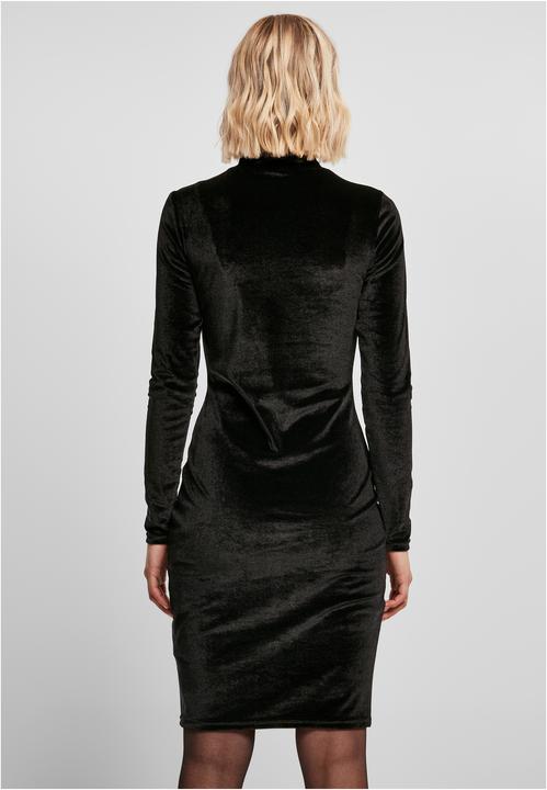 Produktbild Urban Classics Ladies Velvet Turtle Neck Dress (3XL)