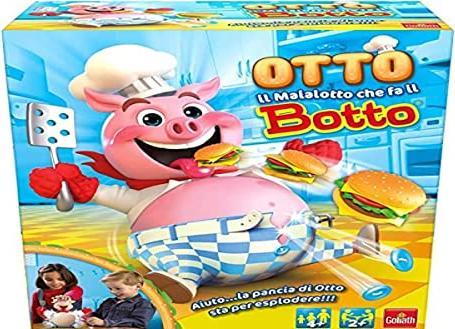 Actual product image Goliath Toys 920.085.006 GOLIATH - OTTO IL MAIALOTTO CHE FA IL BOTTO XXL (Italian)