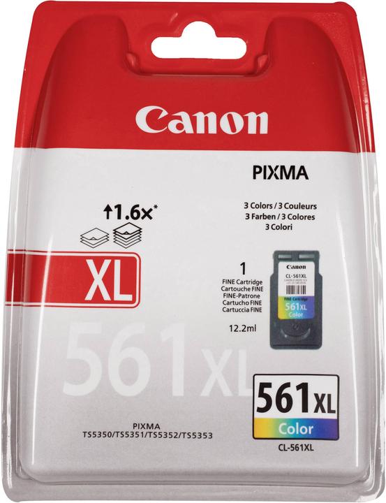 Actual product image Canon CL-561XL (M, C, G)