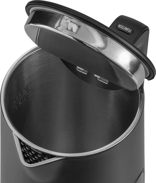 Produktbild KLAMER Edelstahl Wasserkocher 1.5L 1800W BPA-frei (1.50 l)
