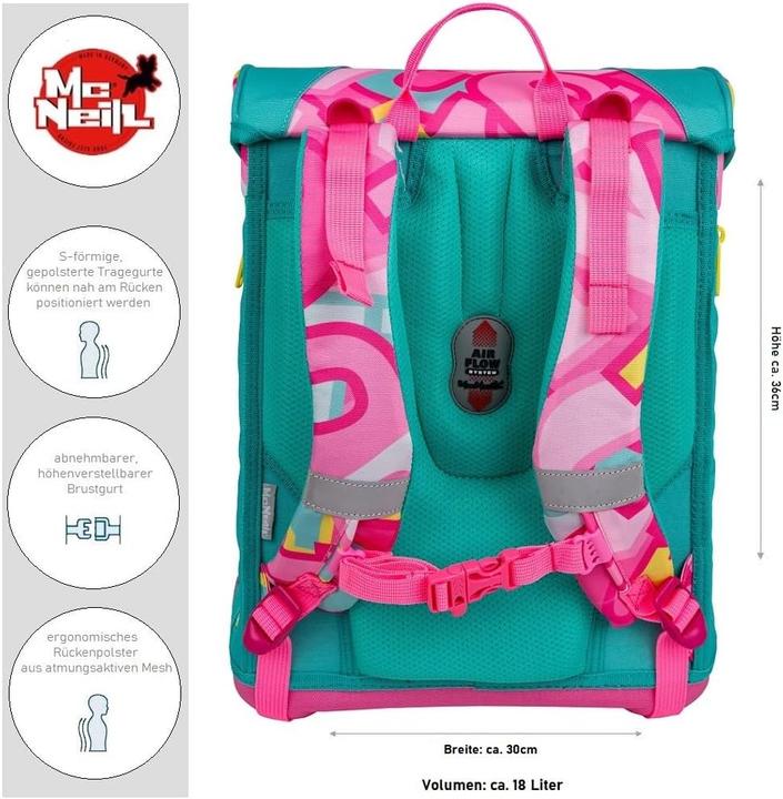 Produktbild Familando Minnie Mouse Schulranzen-Set (18 l)