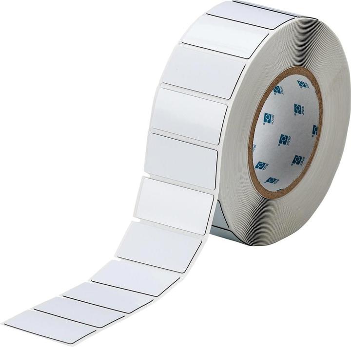 Actual product image Brady THTEP-16-7593-WT, EPREP, polyester, white, 90.00 x 45.00 mm, permanent (500 E.)