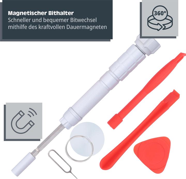 Produktbild Helpmate Smartphone Reparatursatz, 16-teilig