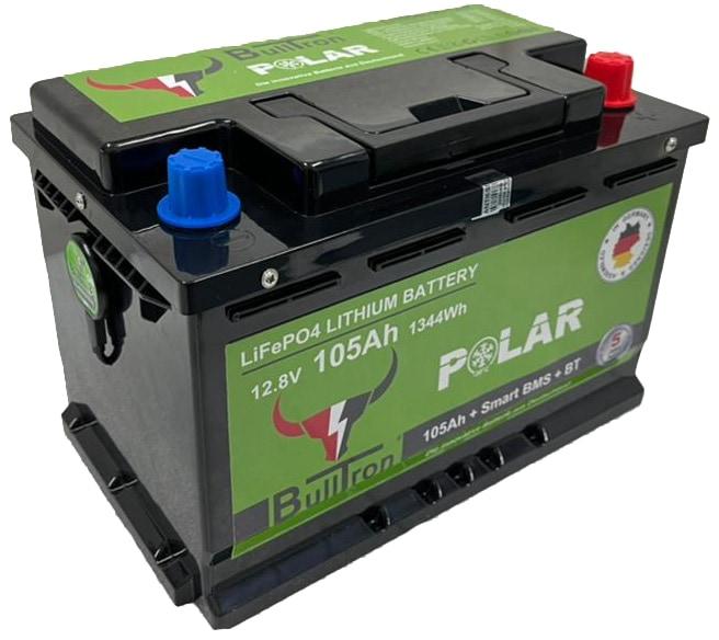 Actual product image Bulltron 12/105 polar (12.80 V, 105 Ah)