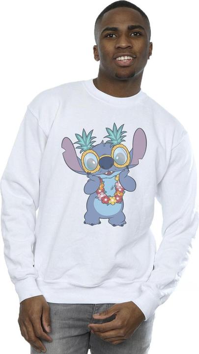 Actual product image Disney Mens Lilo And Stitch Tropical Fun Sweatshirt (M)