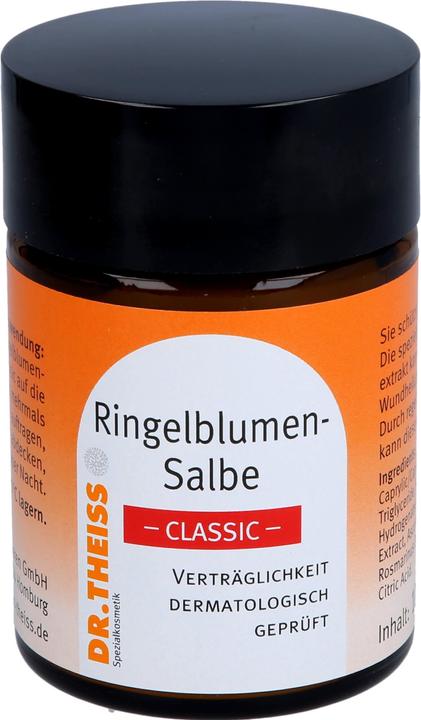 Image du produit Dr. Theiss Pommade au Calendula Classic protège et nourrit la peau, 100 ml de pommade (Crème pour le corps, 100 ml)