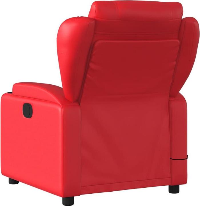 Produktbild VidaXL Massagesessel Rot Kunstleder,Farbe: Rot,Material: Kunstleder