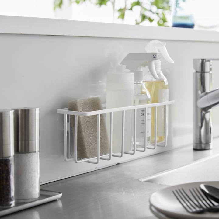 Actual product image Yamazaki Adhesive hook multipurpose basket L TOWER