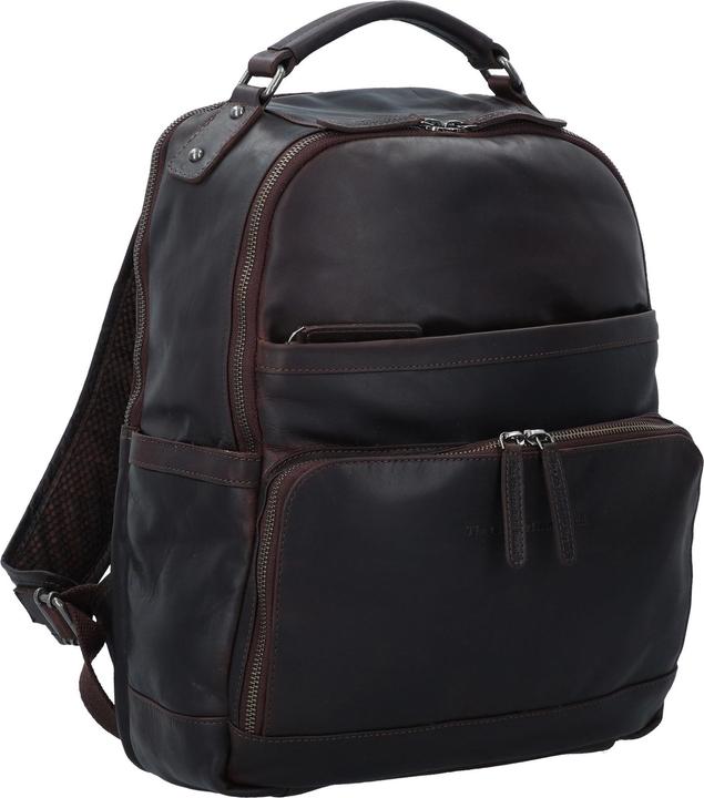 Image du produit Chesterfield Sacs Leren Laptop Rugzak Austin bruin (14 l)