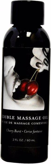 Shots Cherry Edible Massage Oil (60 ml)