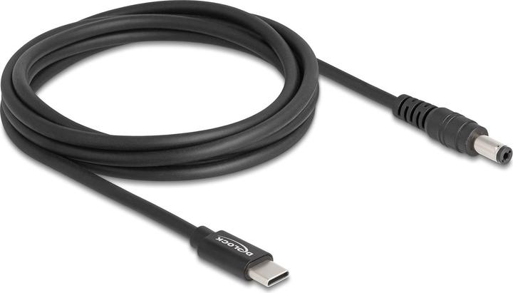 Actual product image Delock Charging cable USB-C to 5.5 x 2.1 mm plug 1.5 m