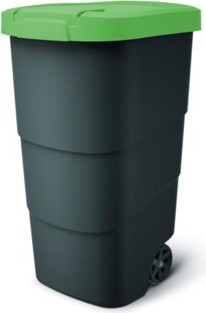 Produktbild Prosperplast Keden WHEELER 110 L Abfallbehälter – Grün (110 l)