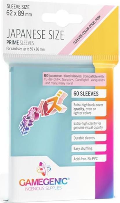 Immagine prodotto Gamegenic GGS10127ML - Buste PRIME formato giapponese, trasparenti (60 buste)