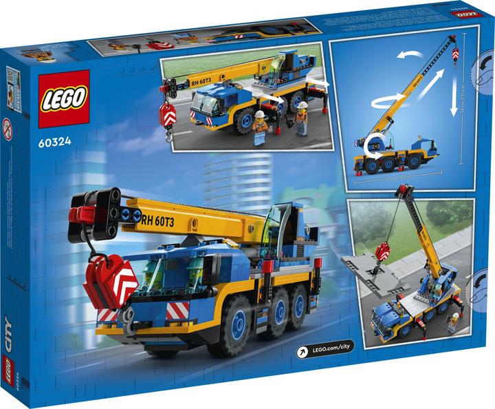 Productafbeelding LEGO City End-Of-Live Set Gelaendekran - 60324 NEU! Teile 340x (60324)