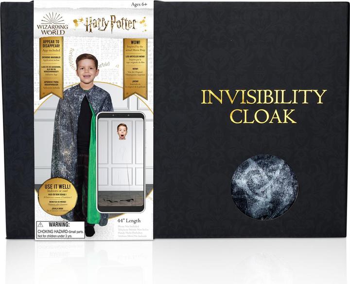 Actual product image Wow! Stuff Harry Potter: Camouflage Cloak (One size)