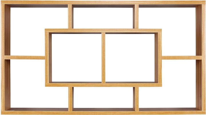 Actual product image FineBuy Shelf wood veneered beech (16 x 85 x 48 cm)