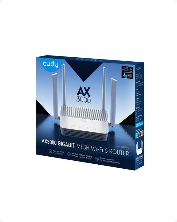 Actual product image Cudy WR3000S