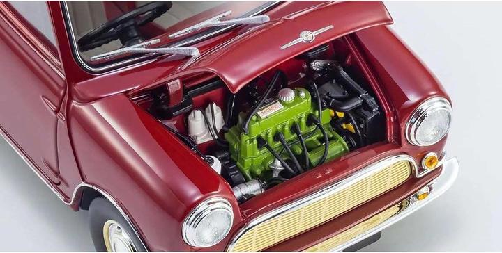 Image du produit Kyosho Morris Mini Minor Clipper Kirschenrot, 1:18