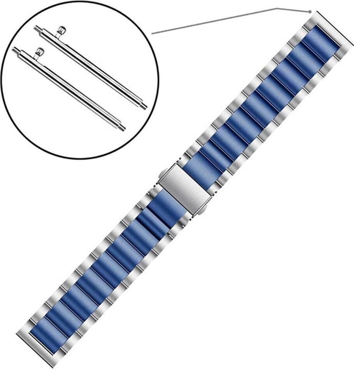 Produktbild Strap-it Stahlarmband (22 mm, Edelstahl, Xiaomi Mi Watch)