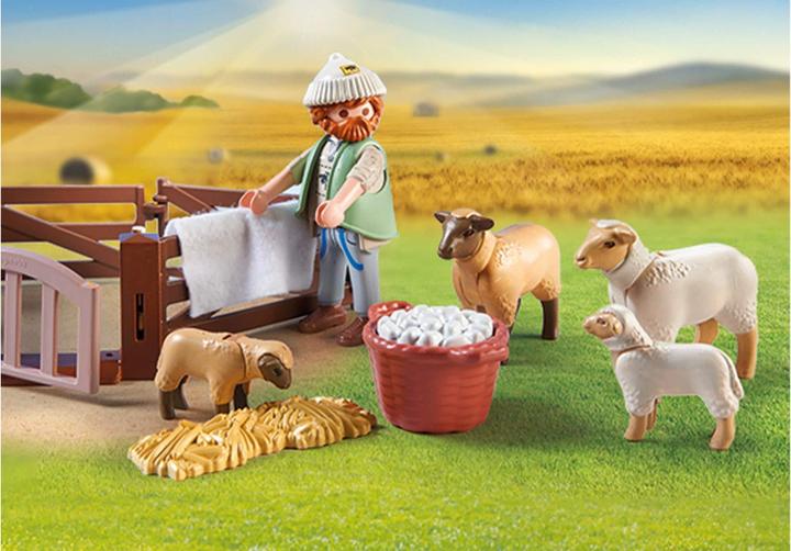 Produktbild Playmobil Junger Schäfer mit Schafen (71444, Playmobil Country)