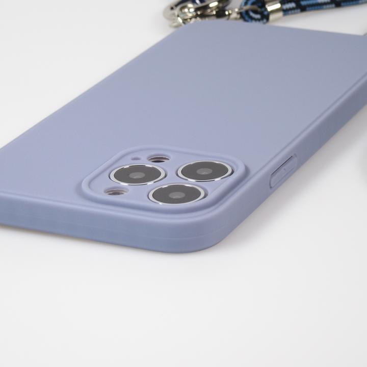 Actual product image PhoneLook Coque Gel silicone avec corde collier & chaîne de pierre décorative (Apple iPhone 13 Pro Max)