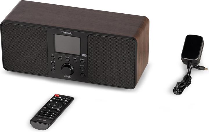 Produktbild Audizio DAB+ Radio Genua Braun, Radio Tuner: FM, DAB+ (FM, DAB+, Bluetooth)