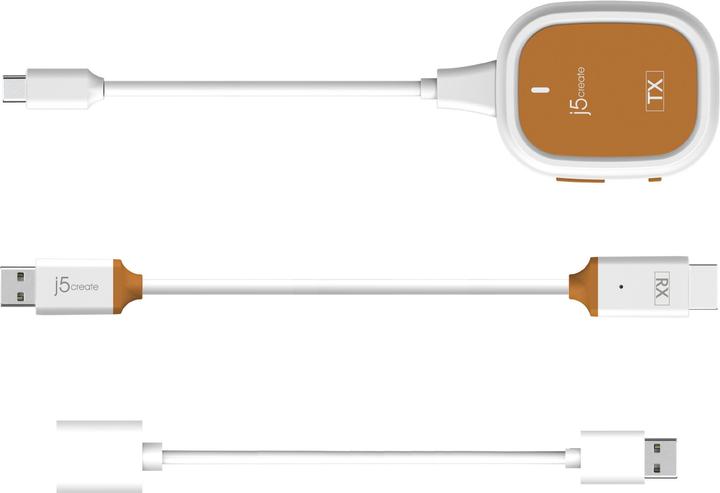 Produktbild j5Create Screencast Fhd USB-C Wireless (15 m, HDMI 1.3c)