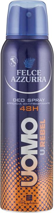 Felce Azzurra Deo Spray Men 48 h Rebel 150 ml (Spray, 150 ml)
