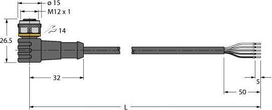 Actual product image Turck Connection cable (10 m)