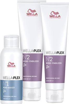 Produktbild Wella Professionals Wellaplex Bond Marker No1 Hair Cream Treatment und Wellaplex Bond Stabilizer No2