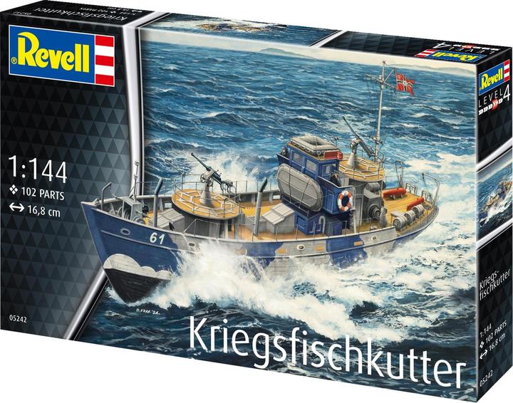 Actual product image Revell KFK (war fishing cutter)