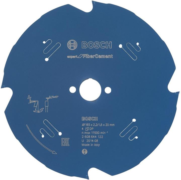 Bosch Professional Zubehör Circular saw blade Expert for Fibe