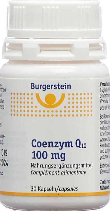 Produktbild Burgerstein Coenzym Q10 (30 Stück, Kapseln, 18 g)