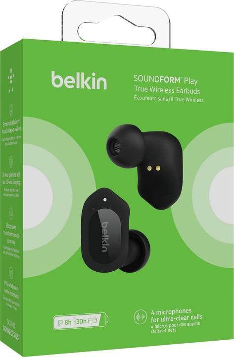 Produktbild Belkin Soundform Play In-Ear (ANC, 8 h, Kabellos)