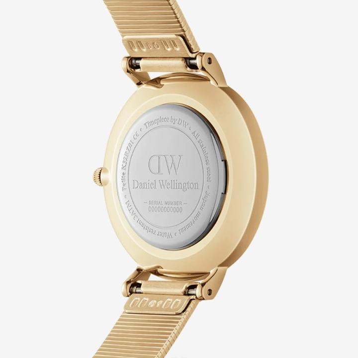 Immagine prodotto Daniel Wellington Classic Petite Lumine Pianoforte pressato Oro Bianco (Orologio da polso analogico, 28 mm)