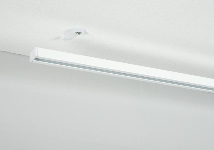 Actual product image Gardinia Aluminium curtain track set 1 run Lucy