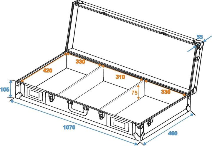 Immagine prodotto Roadinger DIGI M-12 Valigia (L x P x A) 170 x 1100 x 500 mm (Accessori)