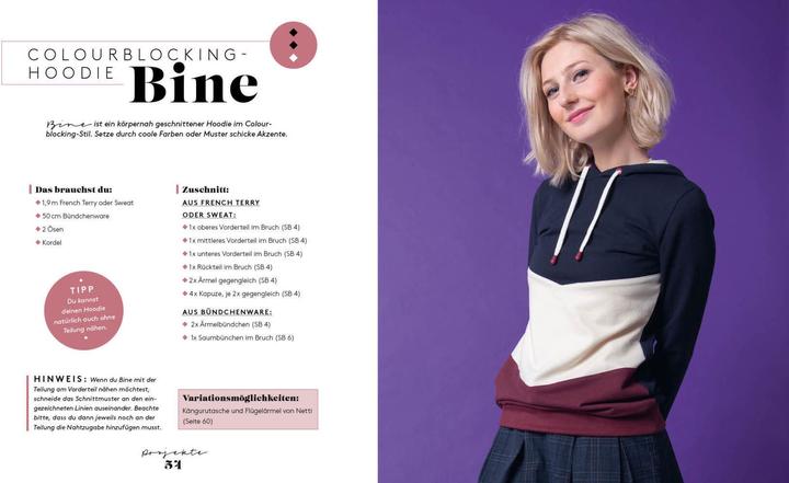 Produktbild Nähen mit French Terry und Sweat - Cosy and Casual (Deutsch, Jeanette Thümmler, 2023)