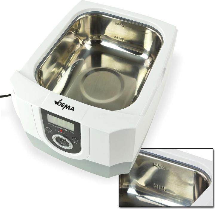 Immagine prodotto Dema Pulitore a ultrasuoni Pulitore a ultrasuoni da 1,4l (42 kHz, 1400 ml)
