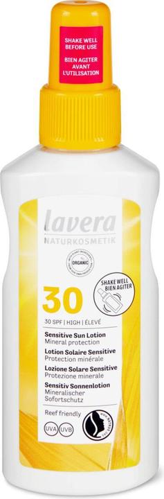 Actual product image Lavera Sensitive Sun Lotion SPF 30 Lot (Sun lotion, SPF 30, 100 ml, 106 g)