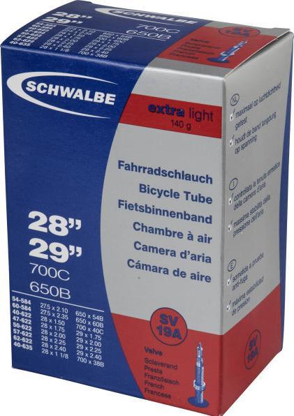 Productafbeelding Schwalbe Extra licht (Presta (SV), 27.5", 27.50 mm)