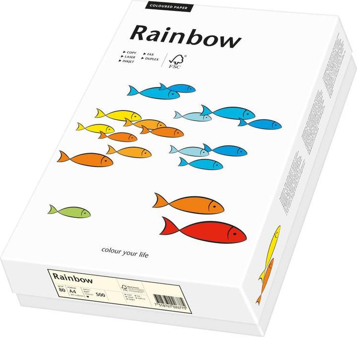 Produktbild Rainbow Kopierpapier farbig A4 (80 g/m², 500 x, A4)