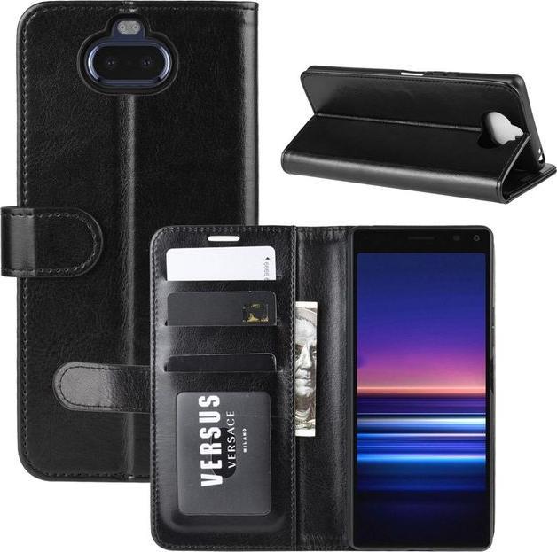 Actual product image MU Classic Crazy Horse Leather Bookcover Series (Sony Xperia 8)