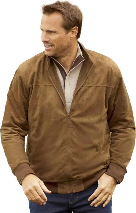 Produktbild Atlas For Men Jacke in Wildlederoptik mit Fleecefutter (XL)