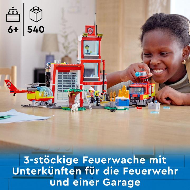 Actual product image LEGO Fire station (60320, LEGO City)