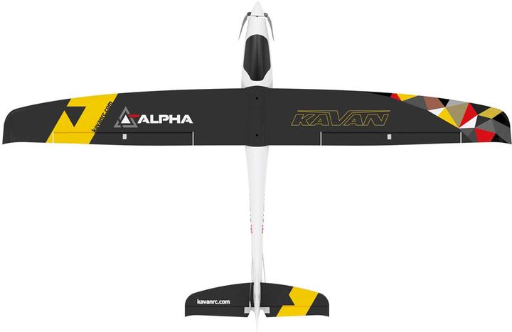 Actual product image Kavan alpha 1500 v2 arf black epo (Aerobatics)