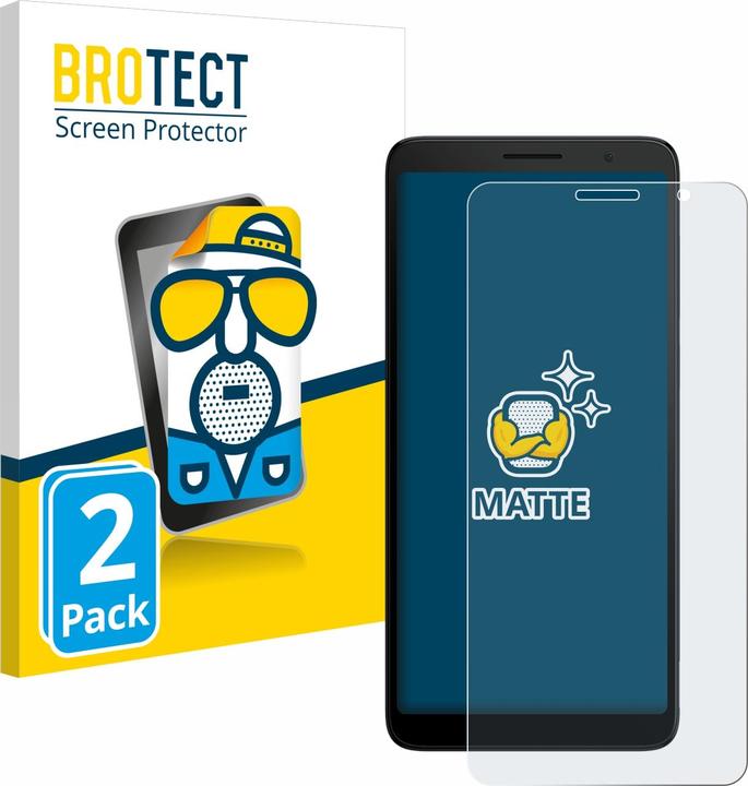 Productafbeelding BROTECT Antireflecterende schermbeschermer mat (2 Stuk, HTC Desire 501)