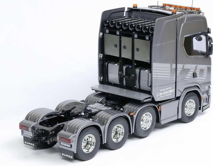 Immagine prodotto Tamiya 1/14 RC Scania 8x4/4 Gun Metal (Kit)
