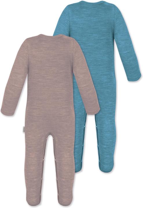 Immagine prodotto Normani Confezione da 2 pezzi di tutina MERINO baby merino "Levin" - 9413 (86)