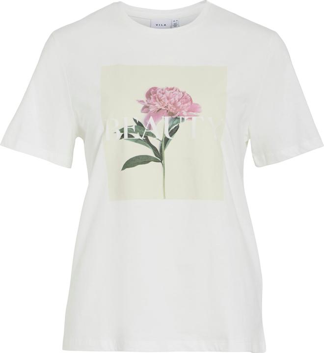 Vila Baumwoll Print T-Shirt (M)